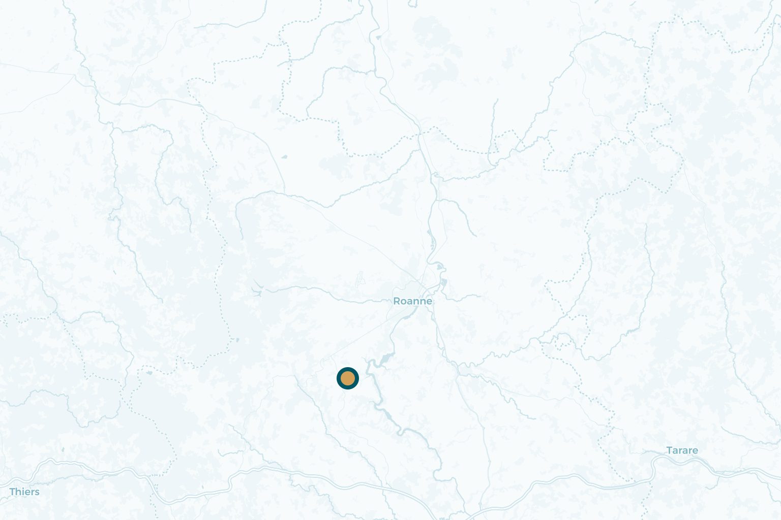 Carte d'accès — Saint-Jean-Saint-Maurice-sur-Loire, Côte Roannaise